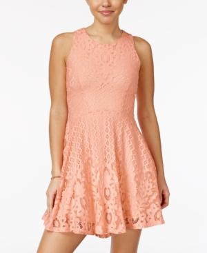 American Rag Lace High-low Fit & Flare Dress, Created For Macy's