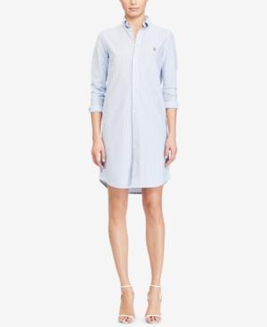 Polo Ralph Lauren Striped Oxford Cotton Shirtdress