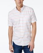 Tommy Hilfiger Malcom Horizontal-stripe Short-sleeve Shirt