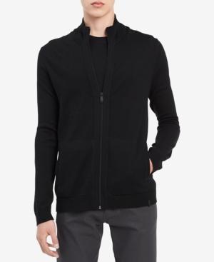 Calvin Klein Men's Zip-up Sweater