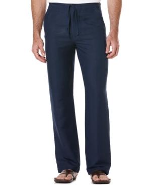 Cubavera Big And Tall Drawstring Linen-blend 30 Length Pants