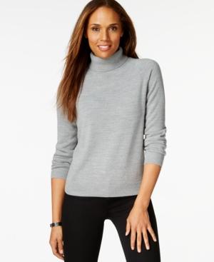 Karen Scott Long-sleeve Turtleneck Sweater, Only At Macy's