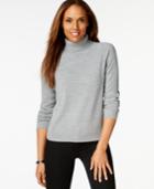 Karen Scott Long-sleeve Turtleneck Sweater, Only At Macy's