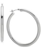 Dkny 2 Thick Hoop Earrings, Created For Macy's