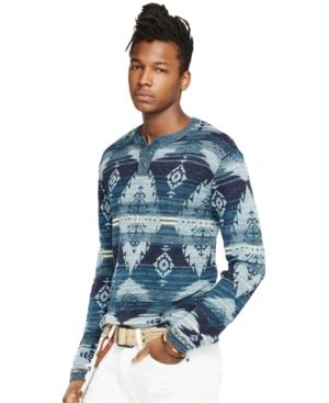 Denim & Supply Ralph Lauren Southwestern-print Henley