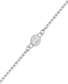 B. Brilliant Sterling Silver Anklet, Cubic Zirconia Solitaire Anklet (1/4 Ct. T.w.)