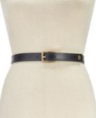 Calvin Klein Disc Rivet Stud Leather Belt