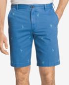Izod Men's Cotton Flamingo-print Shorts