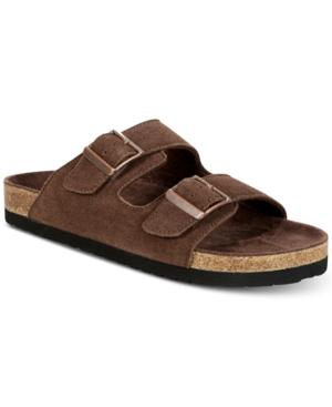 Dr. Scholl's Men's Fin Suede Slip-on Sandals Men's Shoes