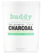 Buddy Scrub Activated Charcoal & Peppermint Body Scrub, 7-oz.