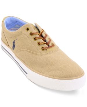 Polo Ralph Lauren Men's Vaughn Canvas Low Top Sneaker Men's Shoes