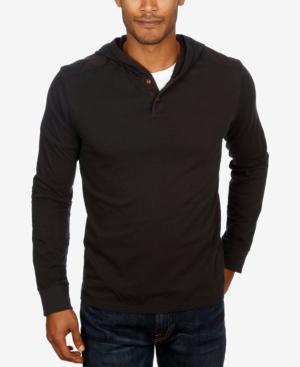 Lucky Brand Men's Refined Hooded Henley