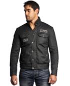 Affliction Blaze Stone Wash Jacket