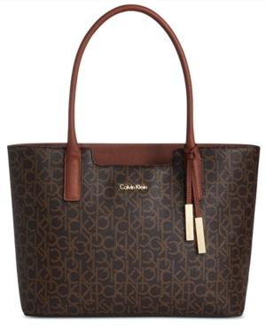 Calvin Klein Monogram Tote