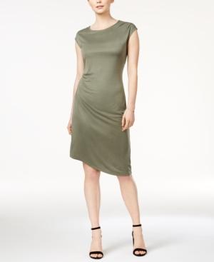 Bar Iii Asymmetrical Sheath Dress, Created For Macy's