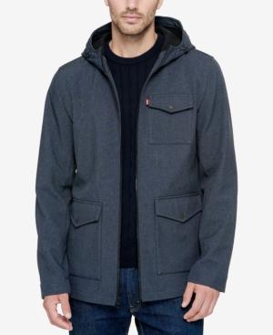 Levi's Men's Soft-shell Hooded Parka