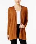 Alfani Zip-trim Cardigan, Only At Macy's