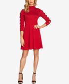 Cece Cotton Bow-sleeve Sweater Dress