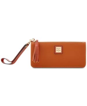 Dooney & Bourke Tatum Pebble Leather Wristlet