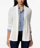 Maison Jules Tiered Contrast Cardigan, Only At Macy's