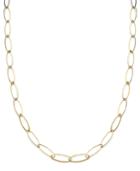 Giani Bernini 24k Gold Over Sterling Silver Necklace, Oval Link Necklace