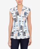 Catherine Catherine Malandrino Pleated Top