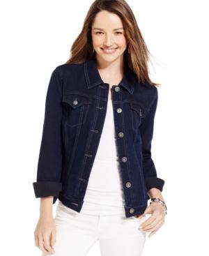 Style & Co. Denim Jacket, Rinse Wash