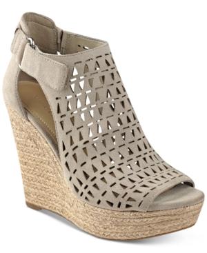 Marc Fisher Helina Platform Espadrille Wedge Sandals Women's Shoes