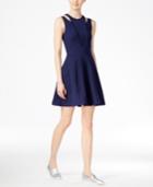 Armani Exchange Cutout A-line Dress