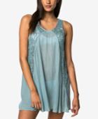 O'neill Juniors Sophie Crochet-trim Dress Cover-up,a Macy's Exclusive Style Women's Swimsuit