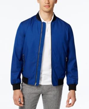 Alfani Men's Zip-front Water Resistant Bomber Jacket