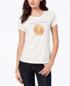 Maison Jules Bagel Graphic-print T-shirt, Created For Macy's