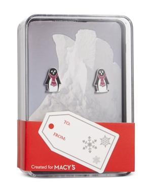 Novel Idea Men's Penguin Cuff Links, Created For Macy's