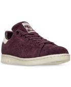 Adidas Men's Stan Smith Bounce Suede Casual Sneakers From Finish Line