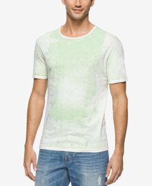 Calvin Klein Jeans Men's Brazil Glitch Crew Neck T-shirt