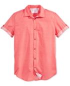 Calvin Klein Jeans Men's Scattered Square-print Shirt
