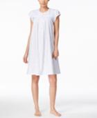 Eileen West Cap-sleeve Printed Short Nightgown