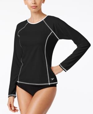Speedo Long-sleeve Rash Guard Women's Swimsuit