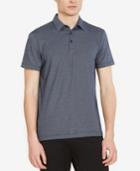 Kenneth Cole New York Men's Plaited Pique Polo