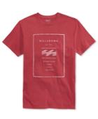 Billabong Men's First Verse Graphic-print Logo Cotton T-shirt