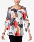 Alfani Angel-sleeve Top, Only At Macy's