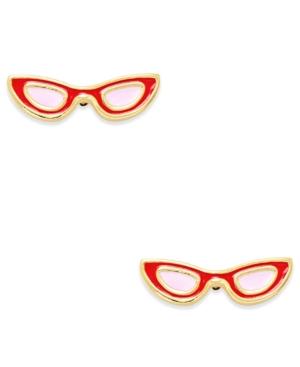 Kate Spade New York Gold-tone Spectacle Stud Earrings