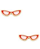 Kate Spade New York Gold-tone Spectacle Stud Earrings