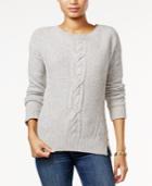 Tommy Hilfiger Mara Cable-knit Sweater, Only At Macy's