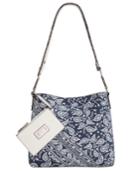 Style & Co. Clean Cut Paisley Reversible Crossbody With Wristlet, Only At Macy's