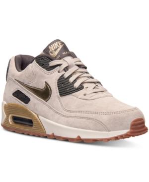 Nike Women's Air Max 90 Premium Suede Running Sneakers From Finish Line