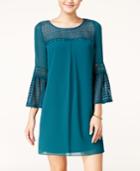 Bcx Juniors' Crochet Lace Shift Dress