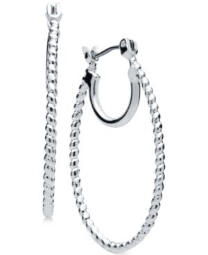 Nine West Double Hoop Earrings