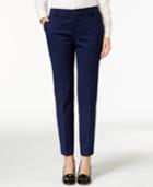 Tommy Hilfiger Jacquard-dot Print Ankle Pants