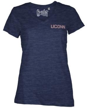 Royce Apparel Inc Women's Connecticut Huskies Logo T-shirt